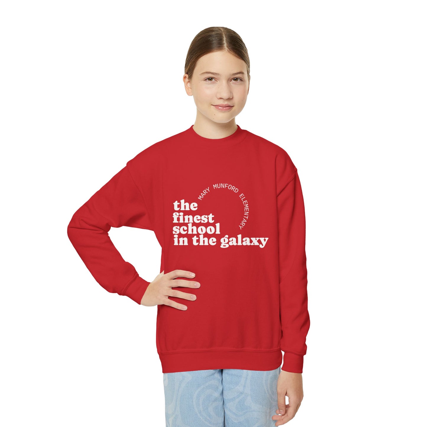 "Finest in the Galaxy" Crewneck Sweatshirt (Kids)
