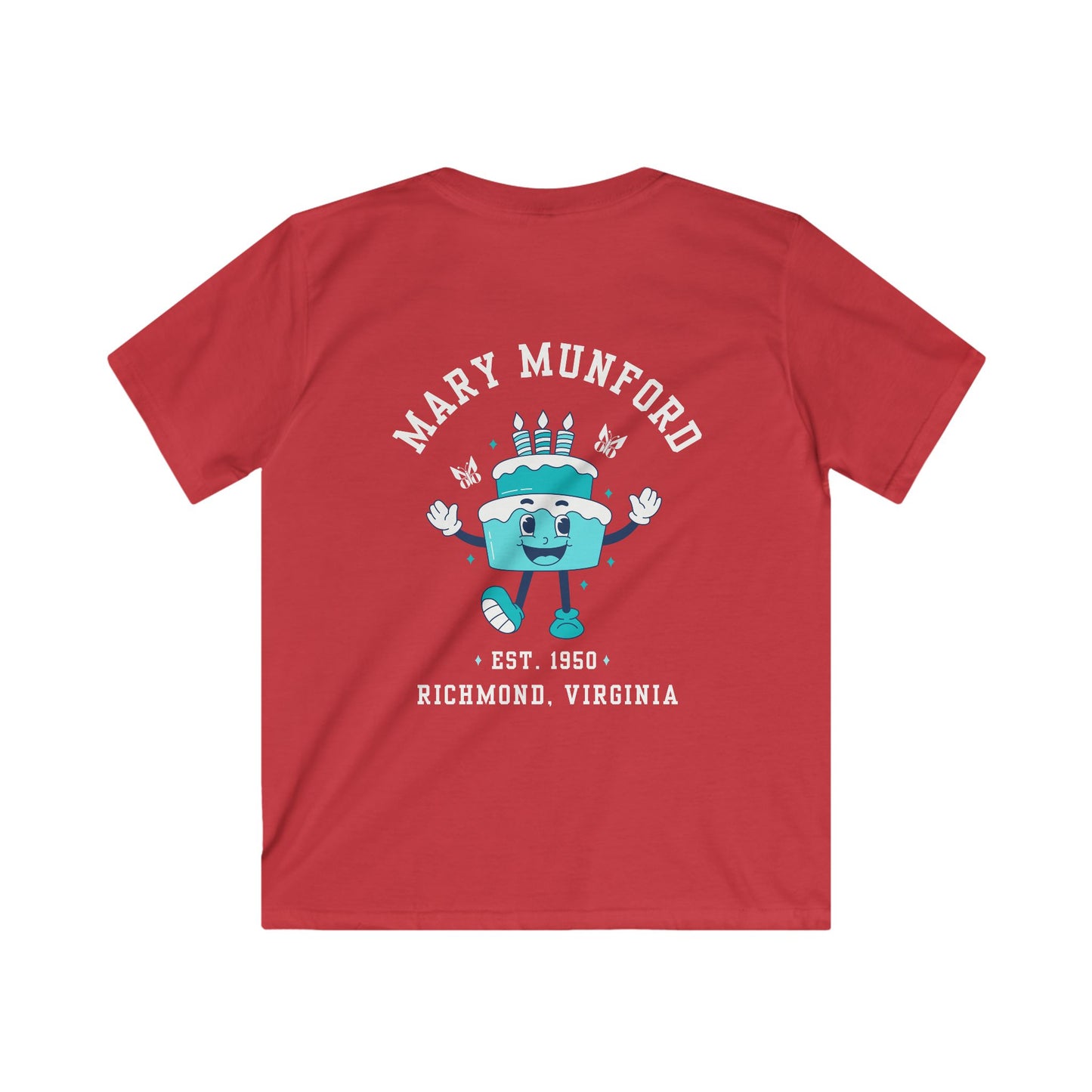 Happy 75th Munford! Unisex Softstyle Tee (Kids)