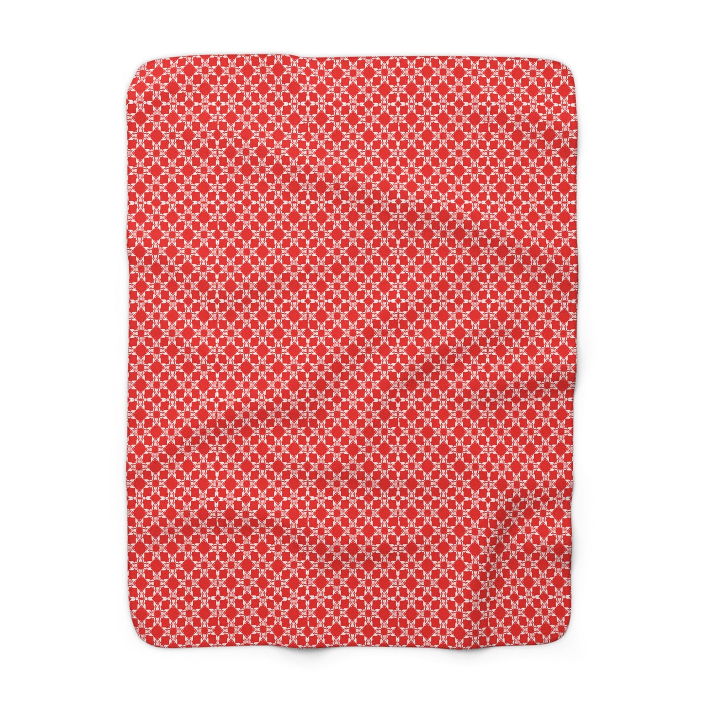 Monarch "Snowflake" Sherpa Fleece Blanket