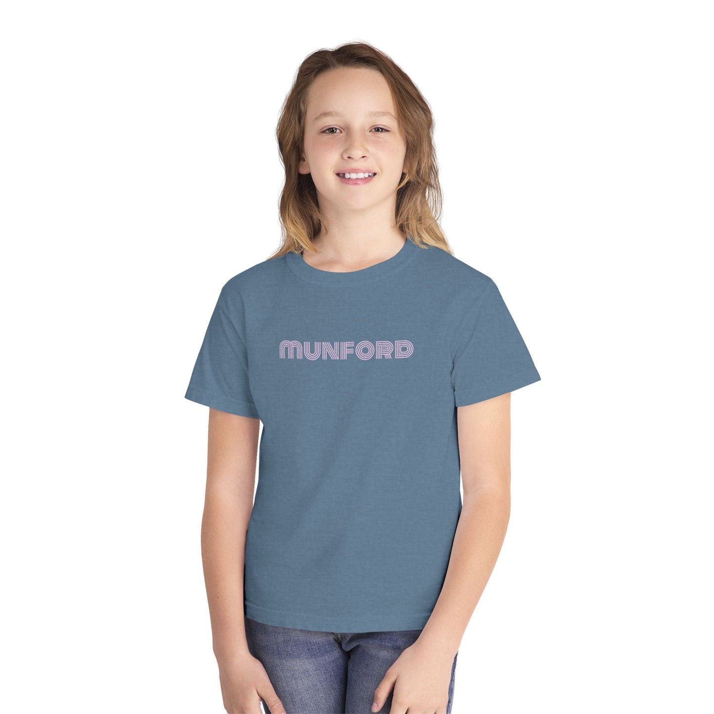 Kids Tie-Dye Monarch Midweight Tee (Klunderwear™️ by Munford)