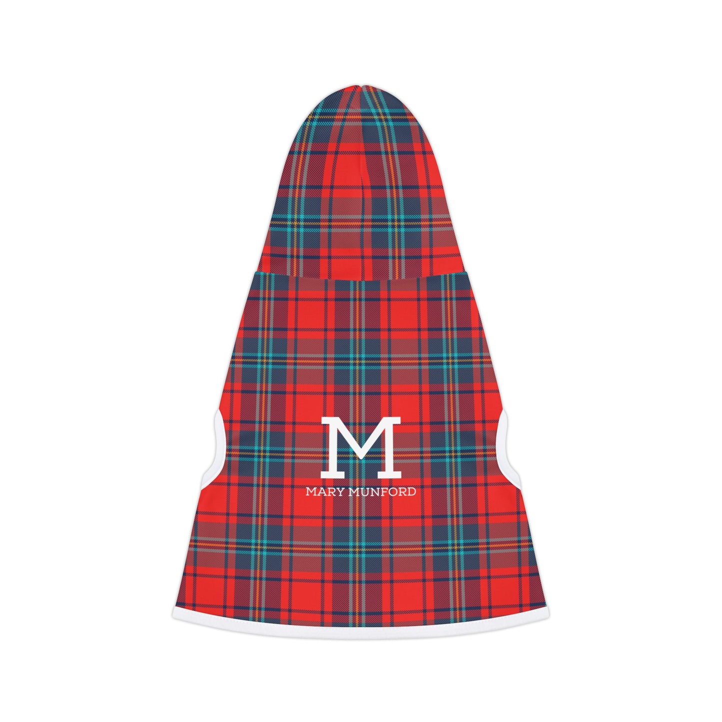 Munford Plaid Pet Hoodie