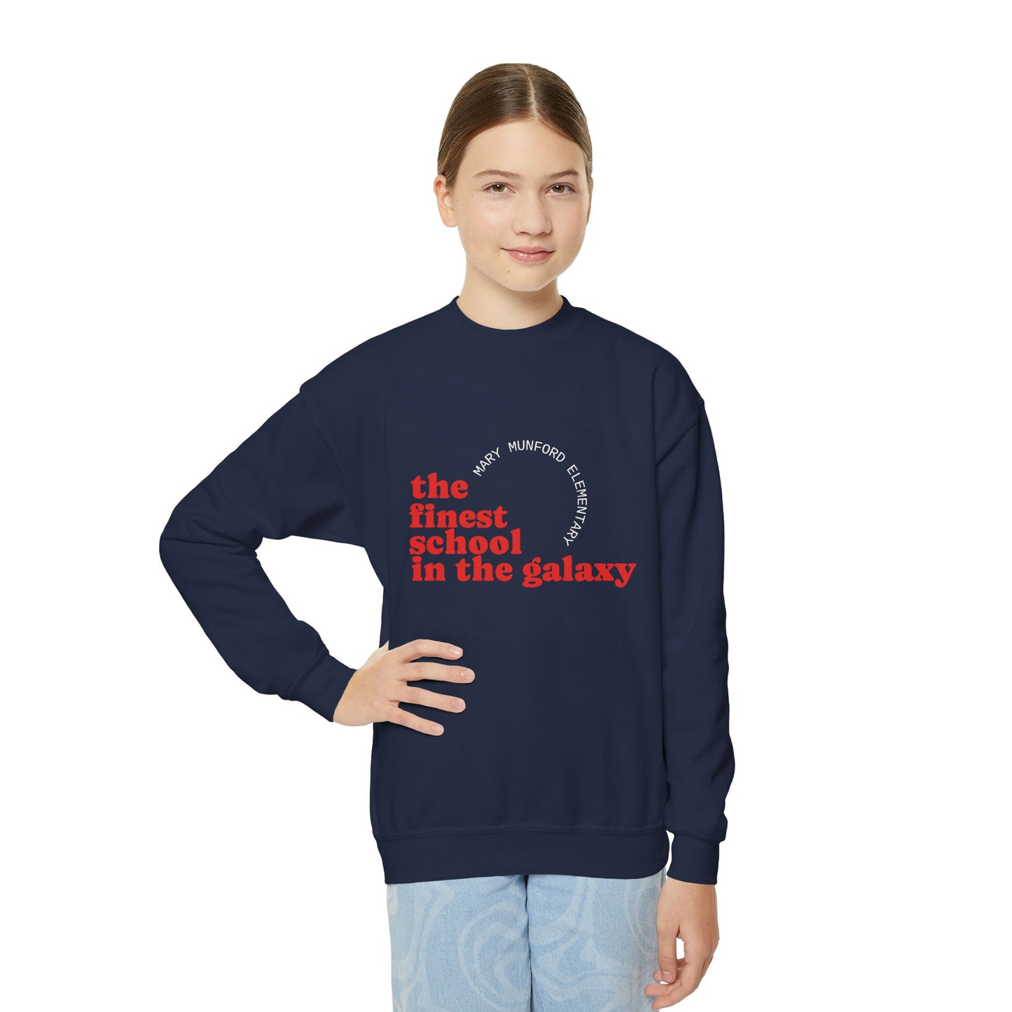 "Finest in the Galaxy" Crewneck Sweatshirt (Kids)