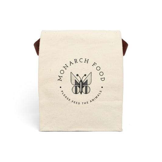 "Monarch Food" Canvas Lunch Bag