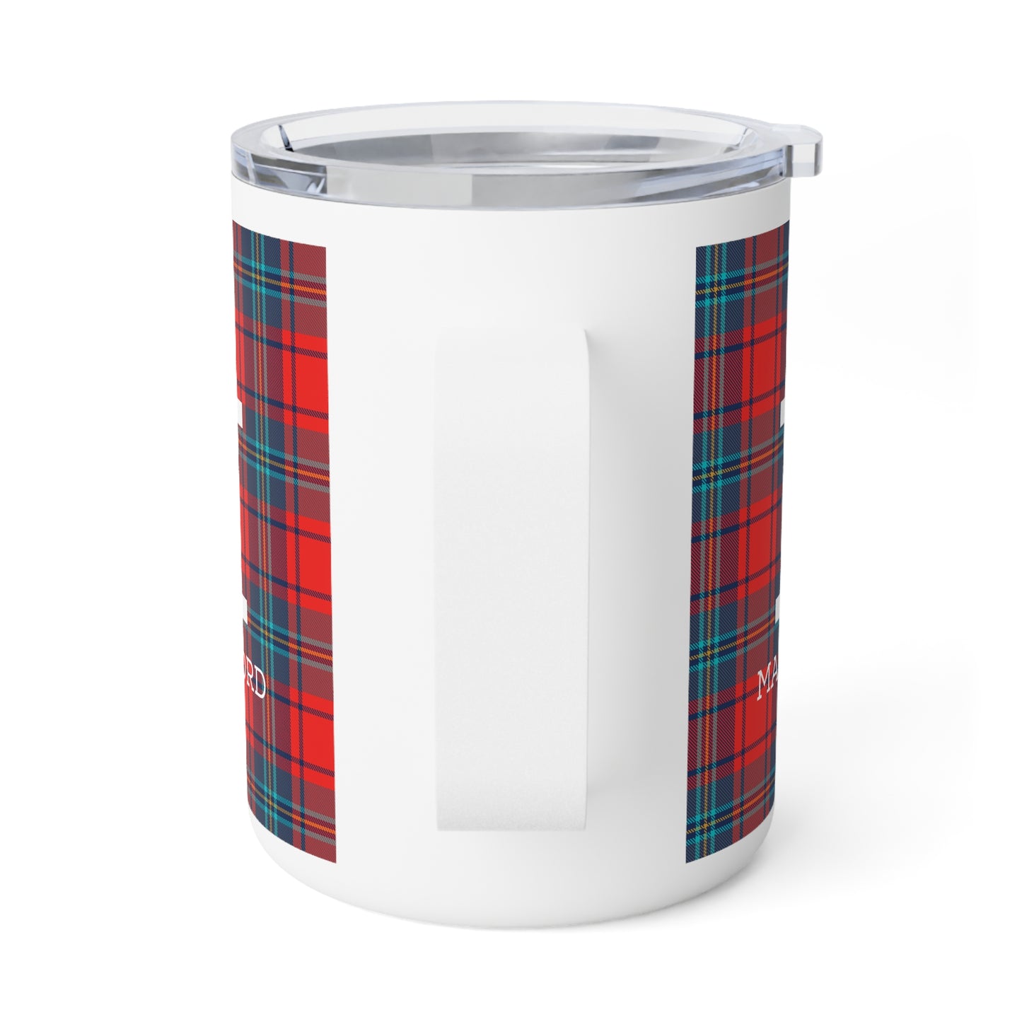 Munford Plaid Insulated Coffee Mug, 10oz