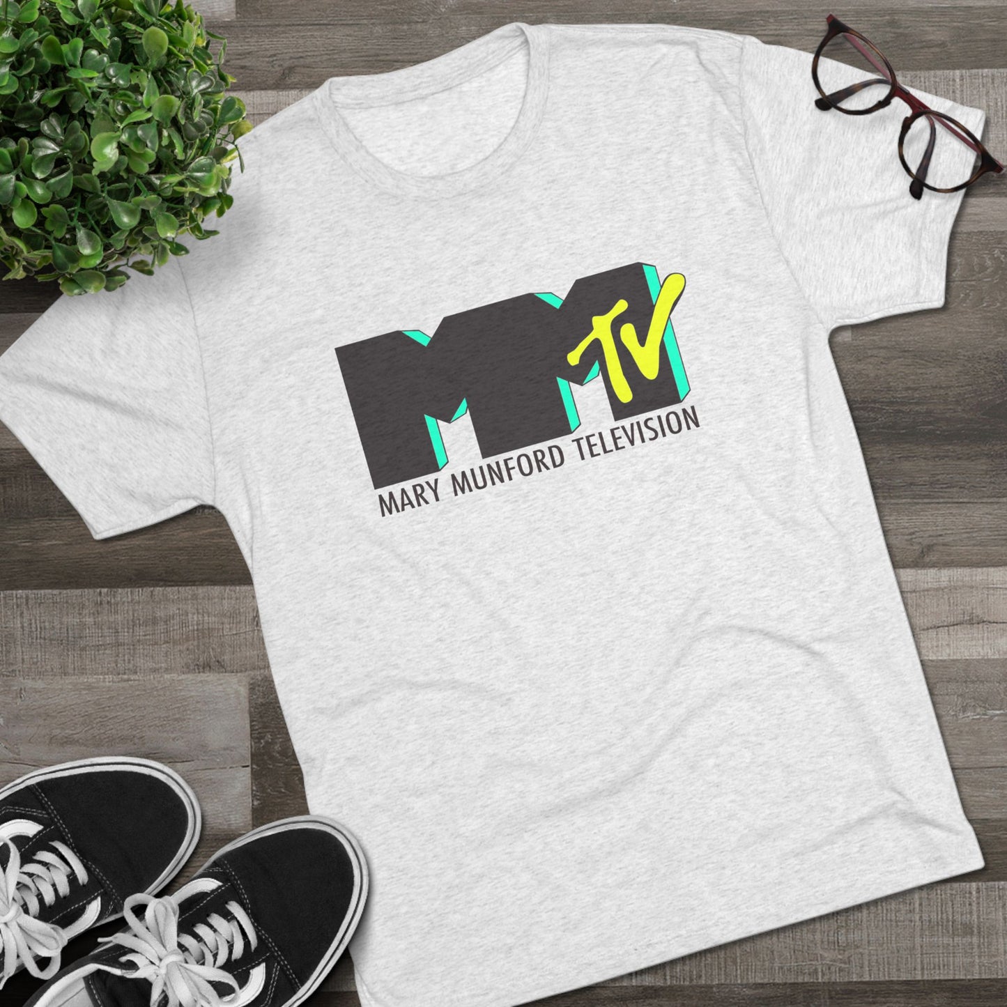 MMTV Unisex Tri-Blend Crew Tee (Adult)