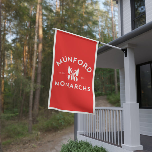 Vertical Monarch Flag