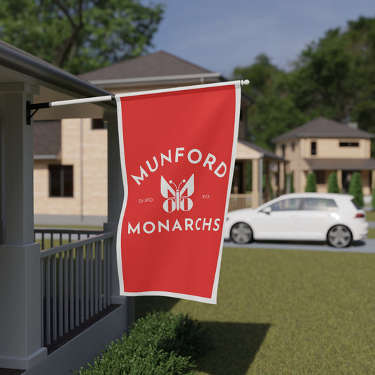 Vertical Monarch Flag