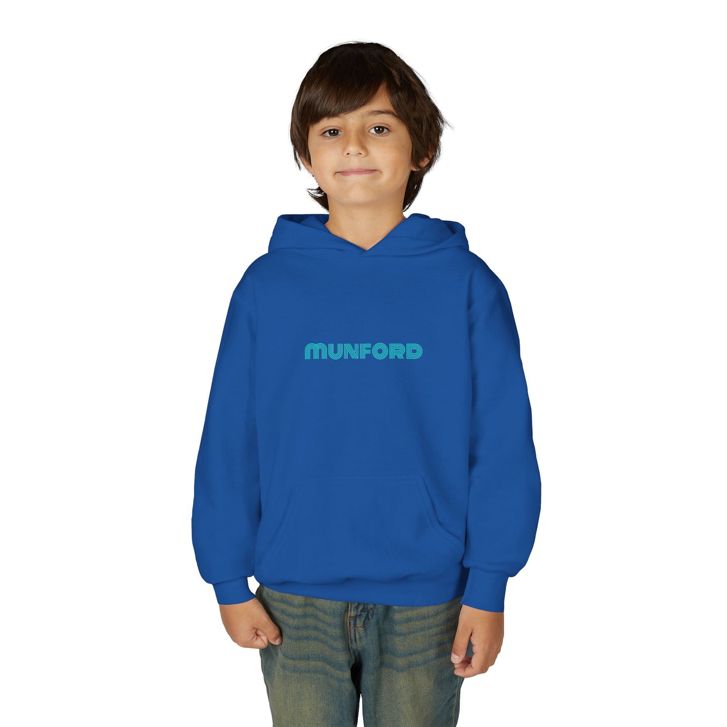 Kids Tie-Dye Monarch Heavy Blend Hoodie (Klunderwear™️ by Munford)