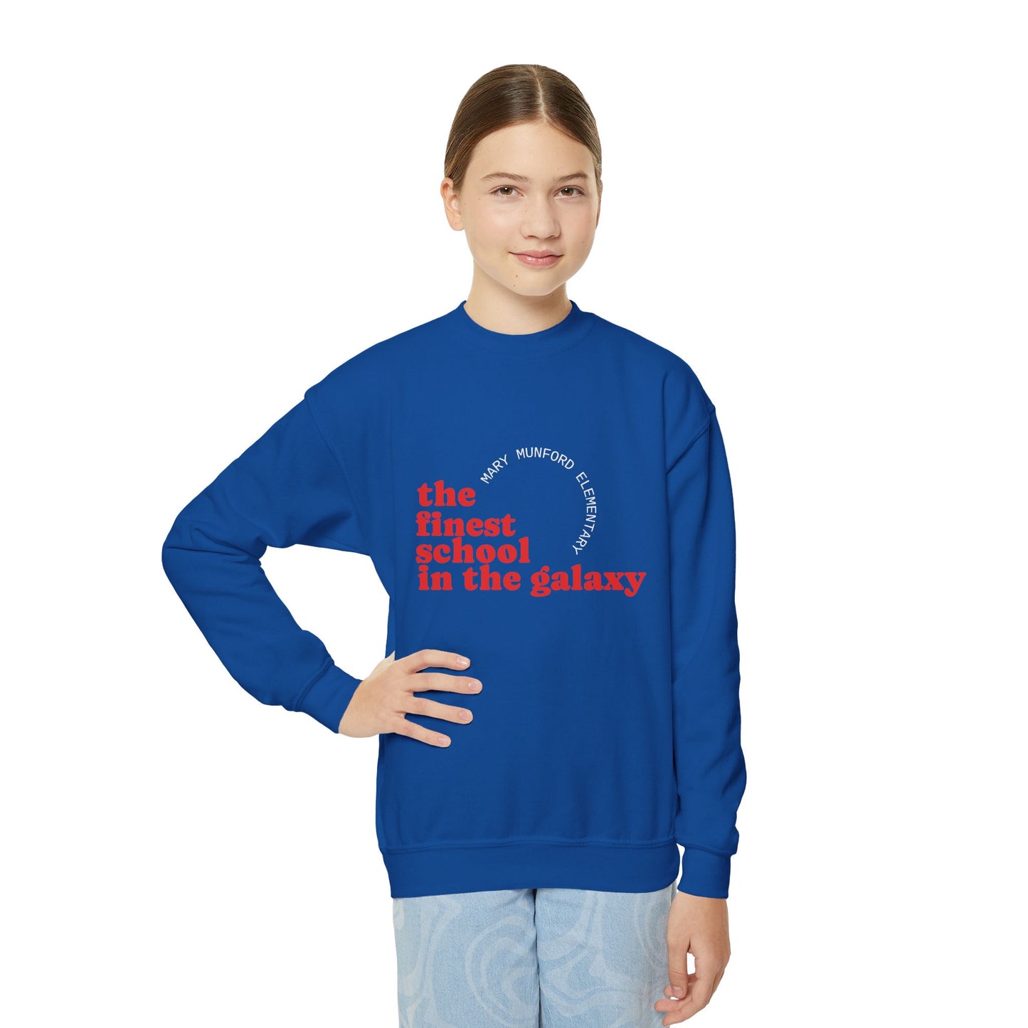 "Finest in the Galaxy" Crewneck Sweatshirt (Kids)