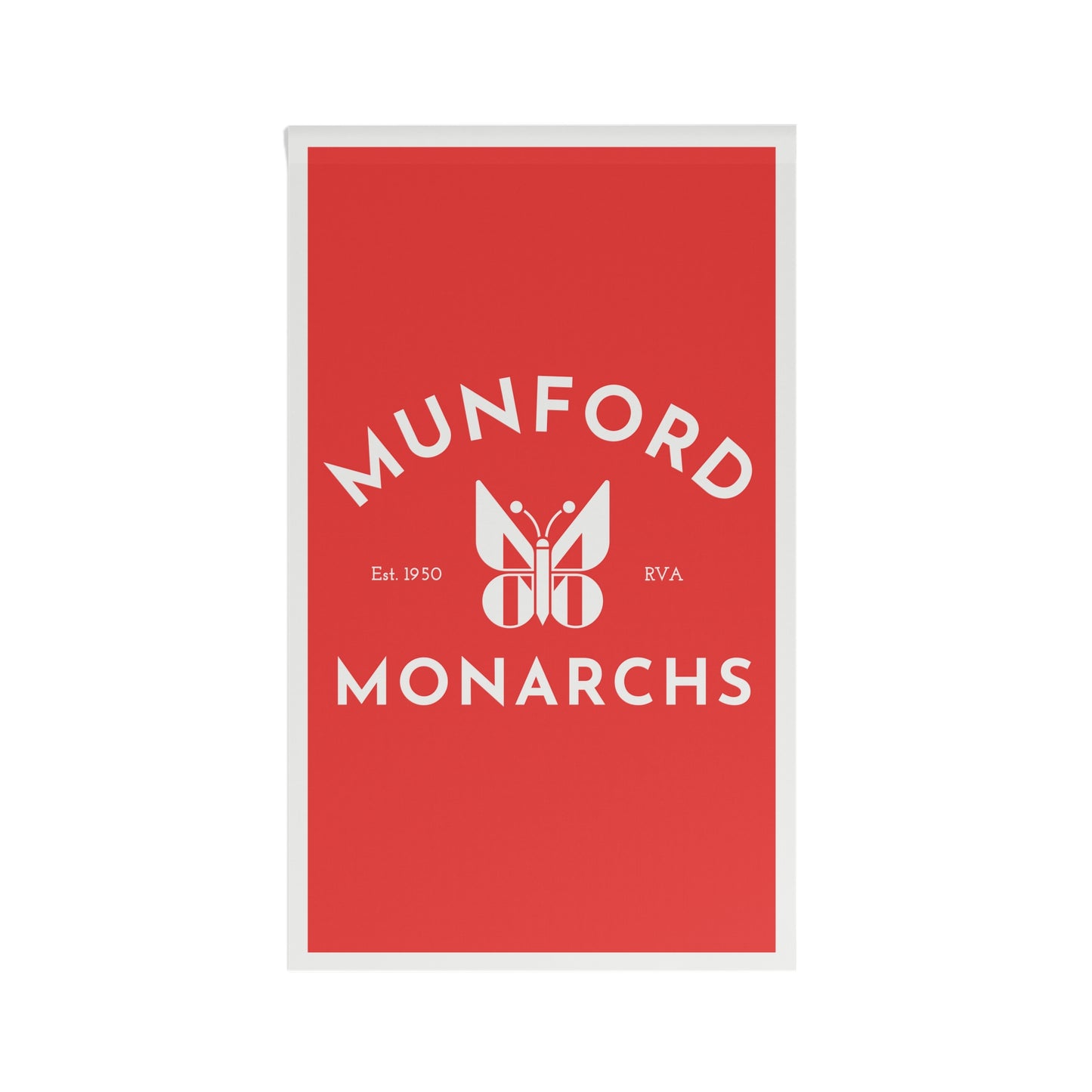 Vertical Monarch Flag