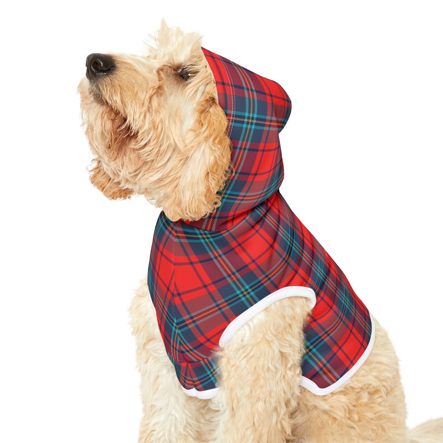 Munford Plaid Pet Hoodie