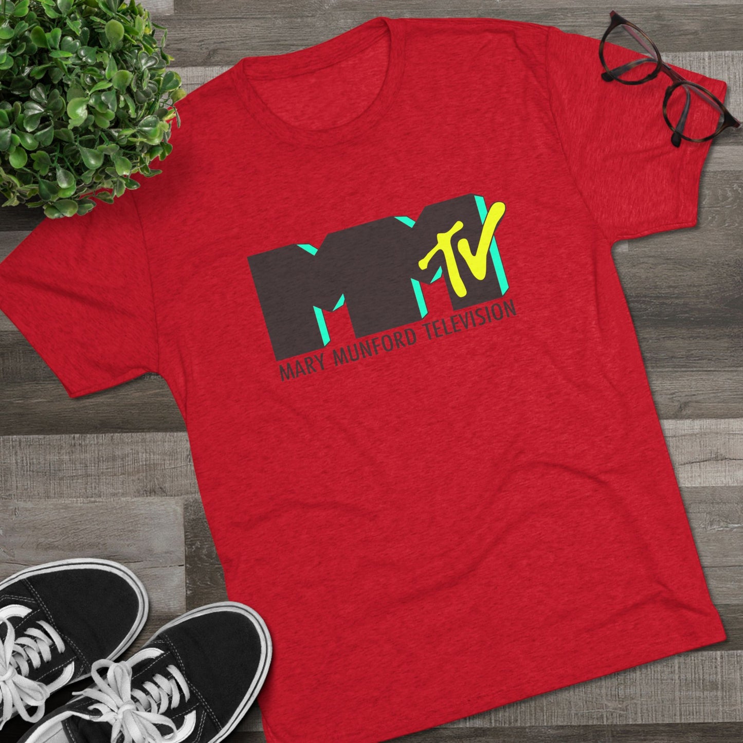 MMTV Unisex Tri-Blend Crew Tee (Adult)