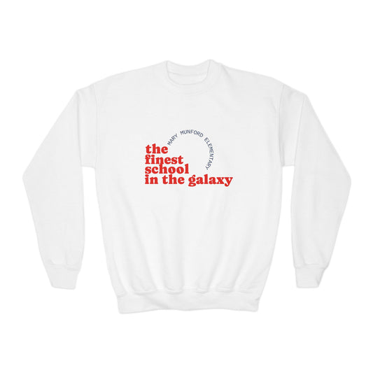"Finest in the Galaxy" Crewneck Sweatshirt (Kids)