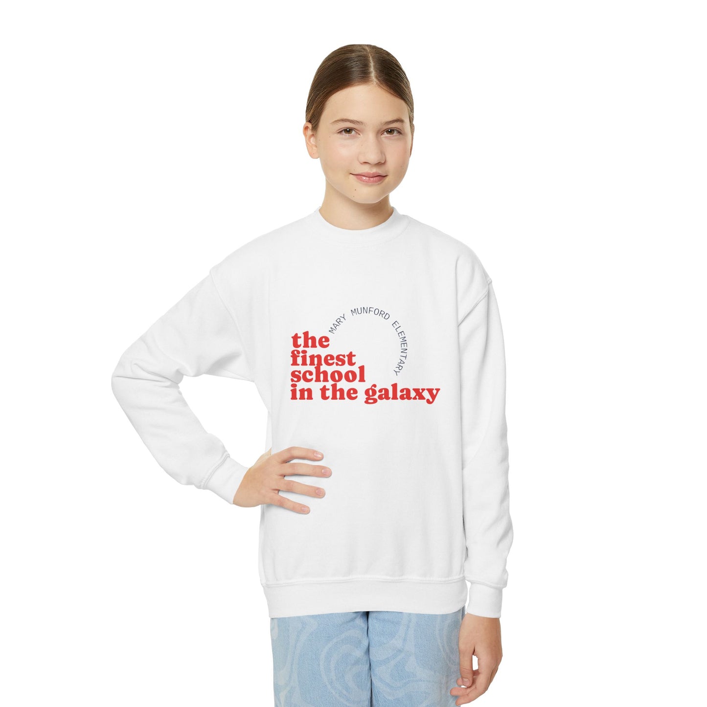 "Finest in the Galaxy" Crewneck Sweatshirt (Kids)