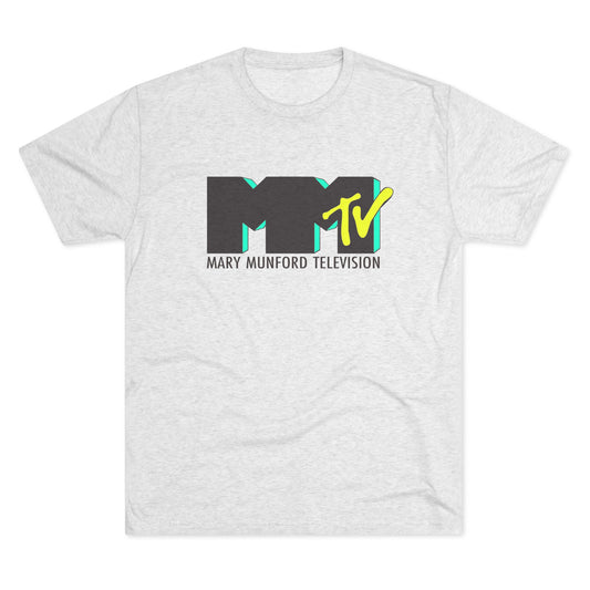 MMTV Unisex Tri-Blend Crew Tee (Adult)