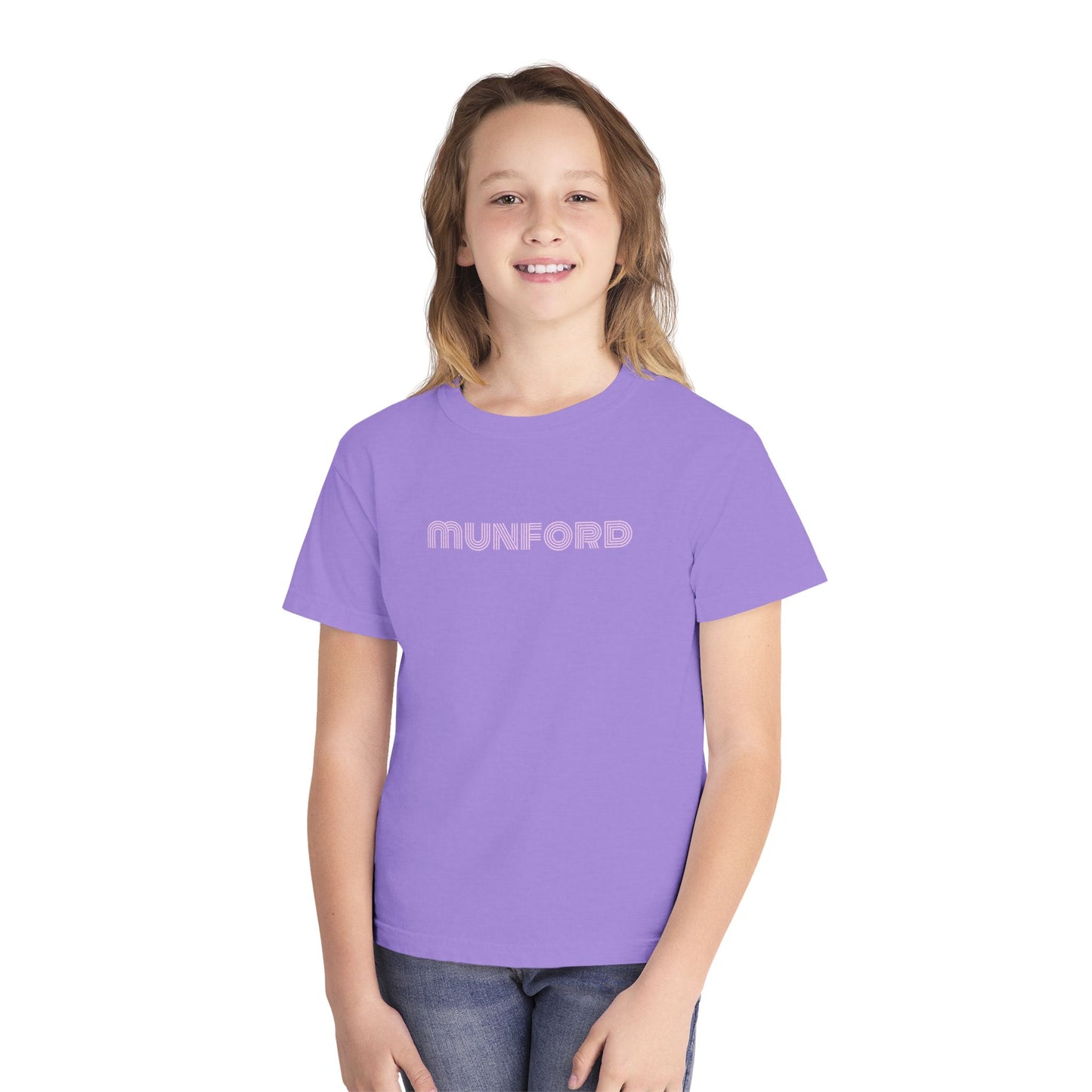Kids Tie-Dye Monarch Midweight Tee (Klunderwear™️ by Munford)