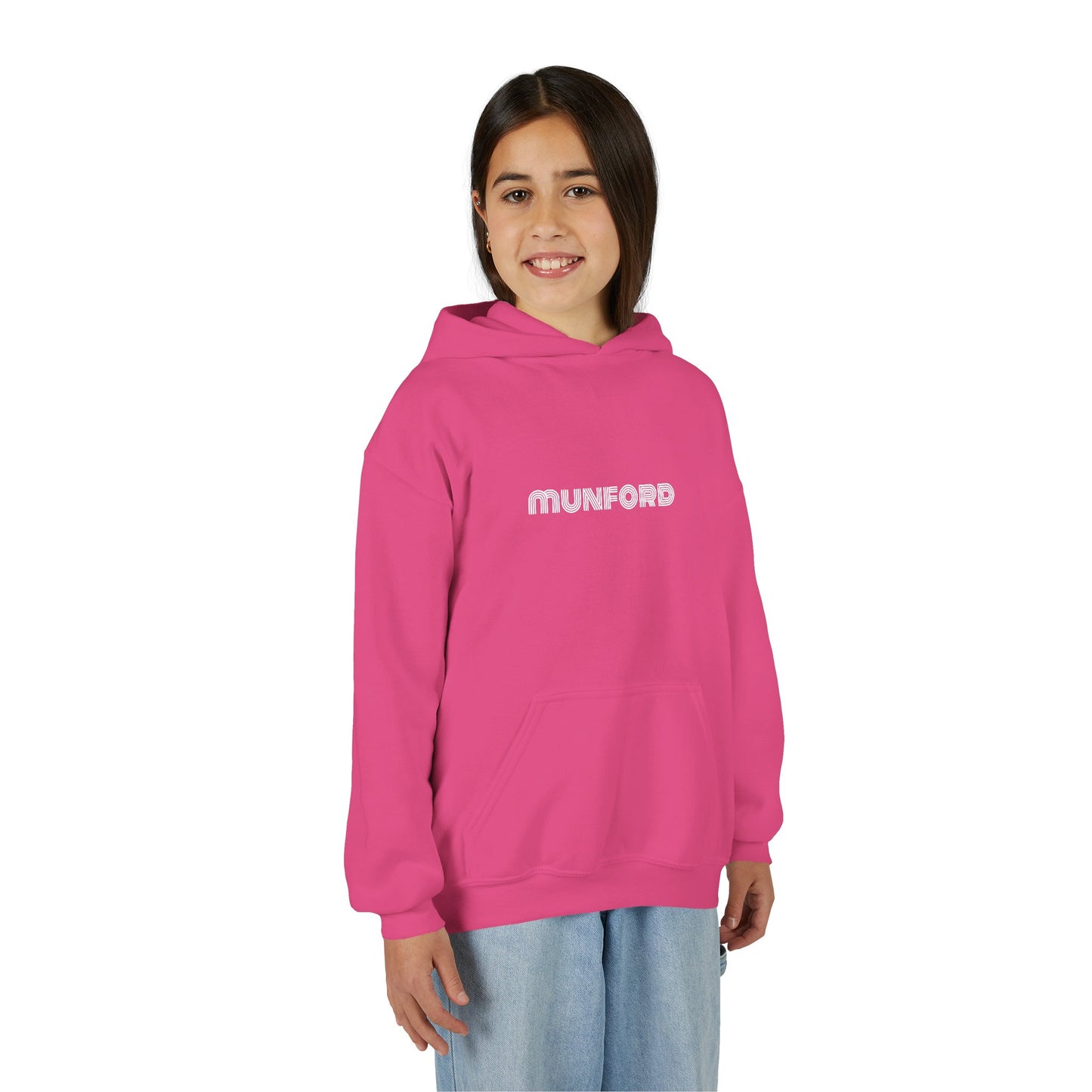 Kids Tie-Dye Monarch Heavy Blend Hoodie (Klunderwear™️ by Munford)