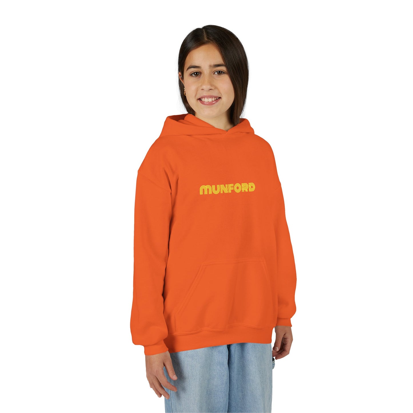 Kids Tie-Dye Monarch Heavy Blend Hoodie (Klunderwear™️ by Munford)