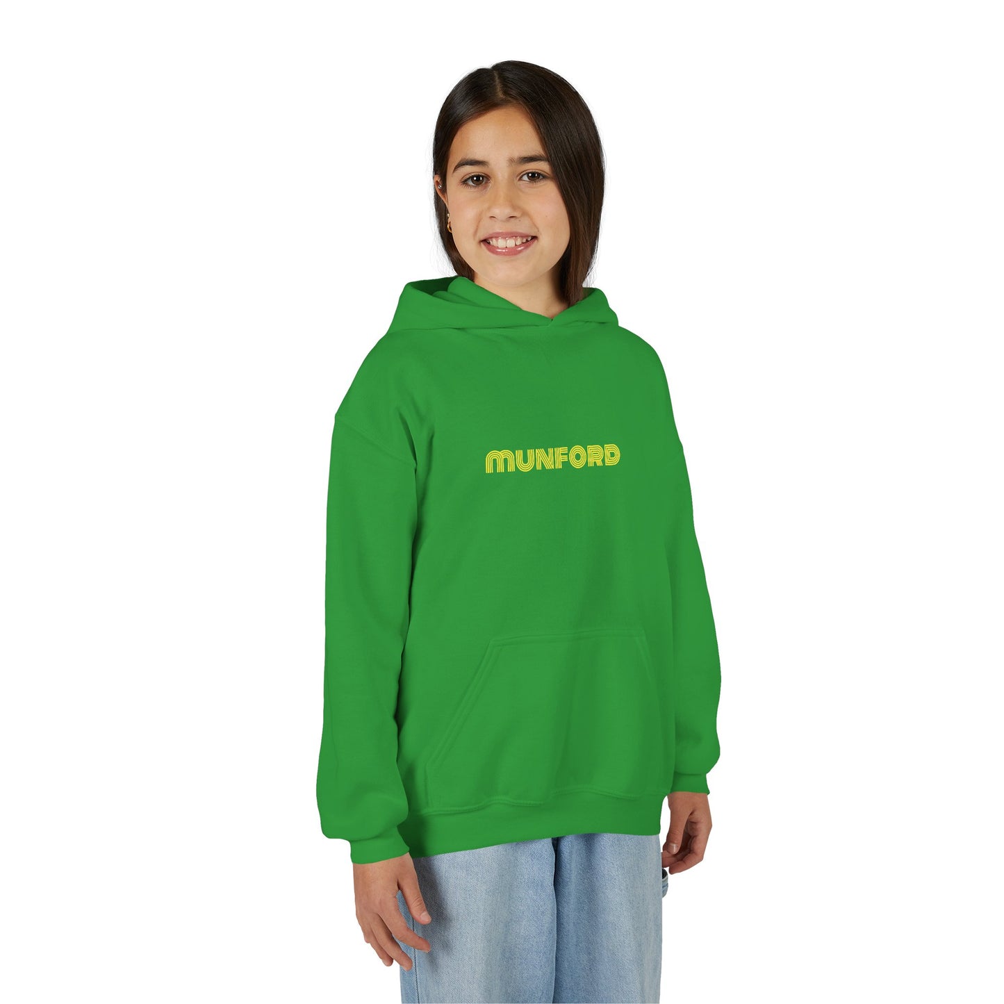 Kids Tie-Dye Monarch Heavy Blend Hoodie (Klunderwear™️ by Munford)