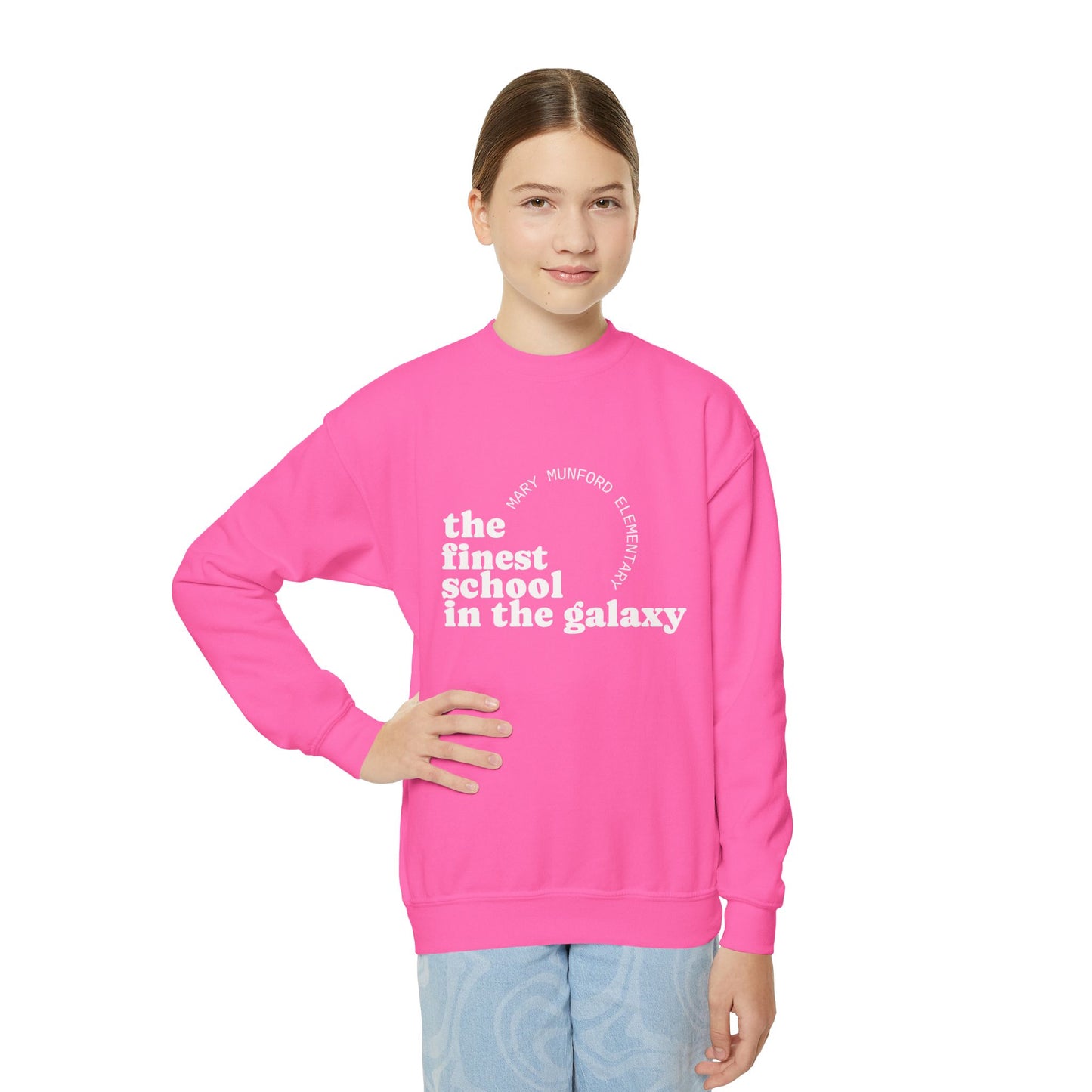 "Finest in the Galaxy" Crewneck Sweatshirt (Kids)