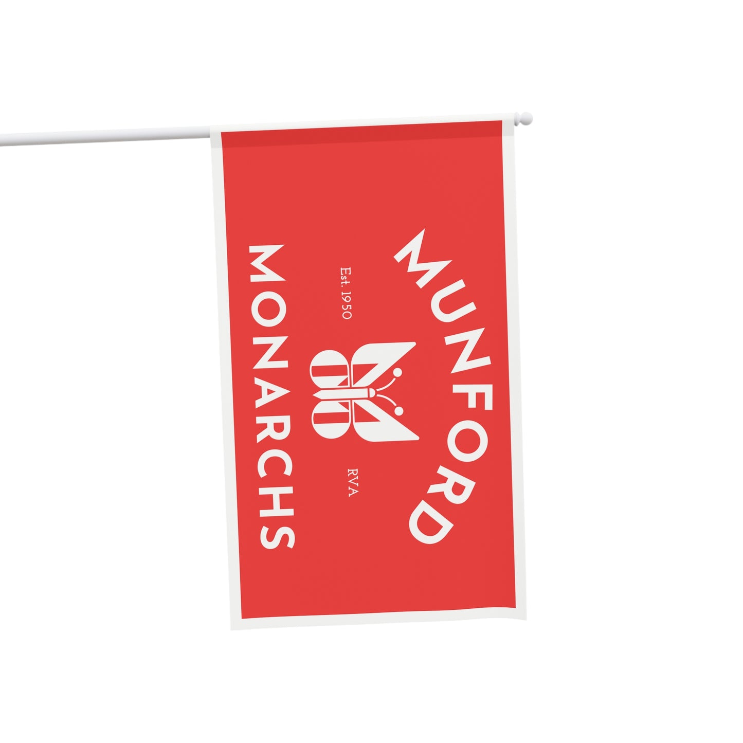 Horizontal Monarch Flag