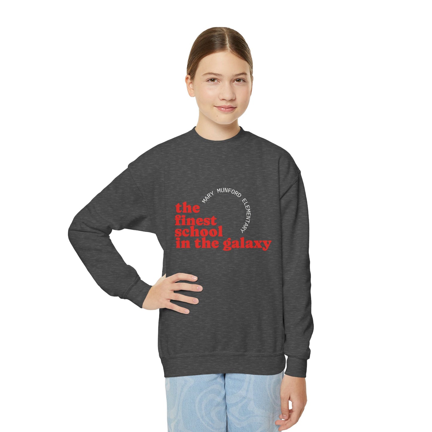 "Finest in the Galaxy" Crewneck Sweatshirt (Kids)